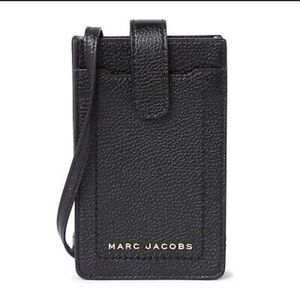 Nwot Marc Jacobs Leather Phone Crossbody Bag Wallet